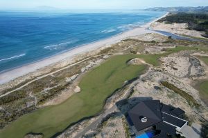 Te Arai (South) 16th Green Aerial